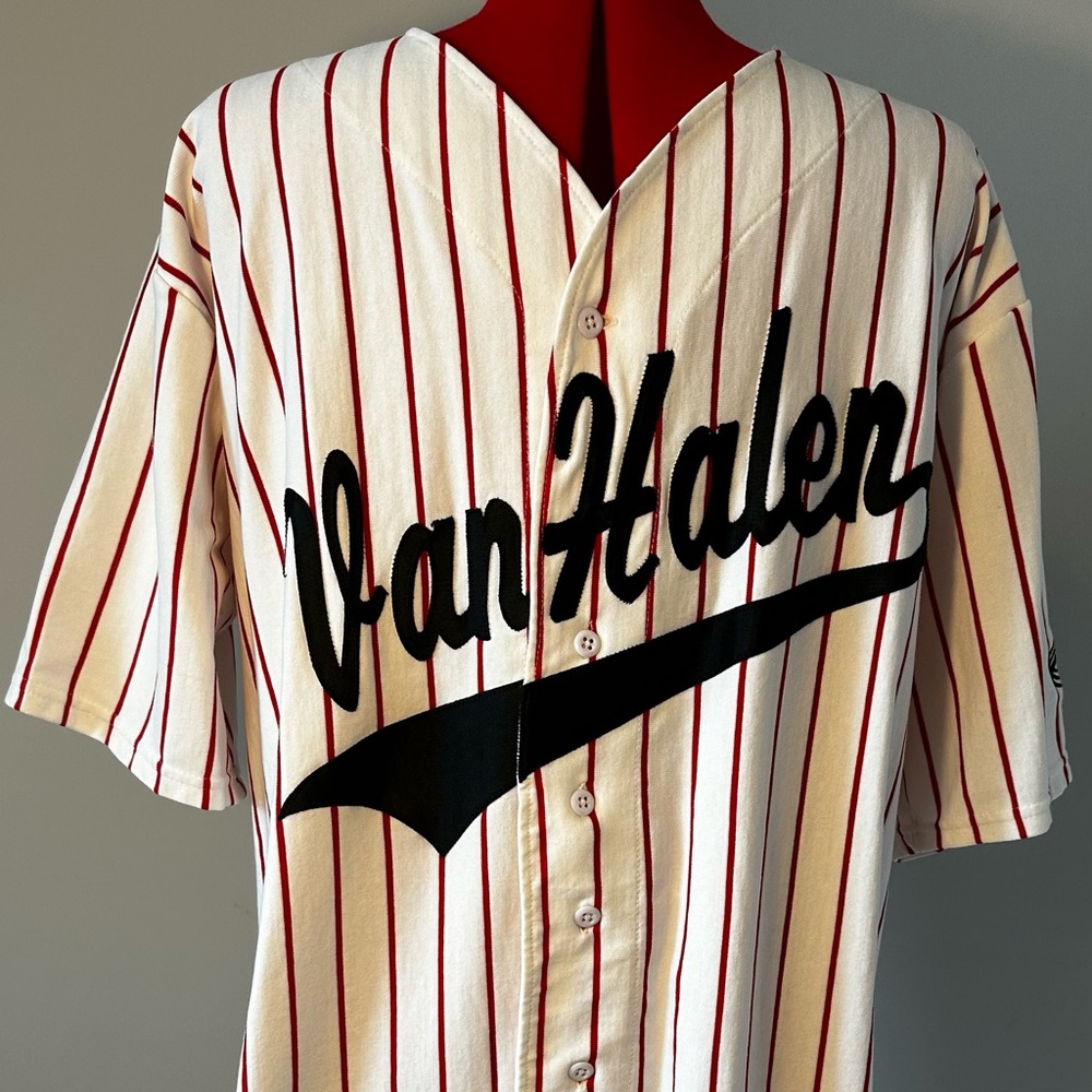 Vintage Van Halen Baseball Jersey